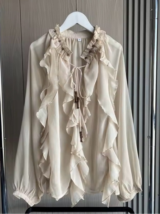 Zara Tops - Festival boho long sleeve top small like brand new